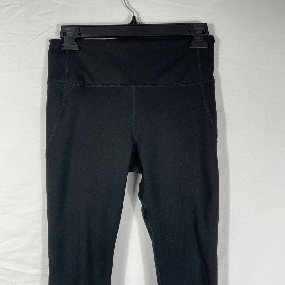 Fabletics Leggings Women's Size‎ XS Black Powerhold Stretch Athleisure Laced